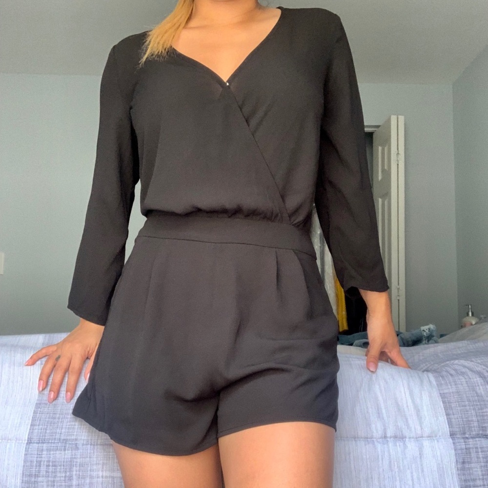 Forever21 Black Romper Size S